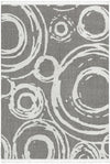 Sahara Chic Collection Area Rug -  Nubia Rectangle Gray Main
