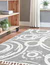 Sahara Chic Collection Area Rug -  Nubia Rectangle Gray  lifestyle 5