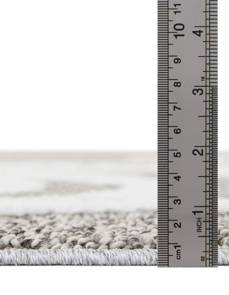 Sahara Chic Collection Area Rug -  Nubia Rectangle Gray  lifestyle 7
