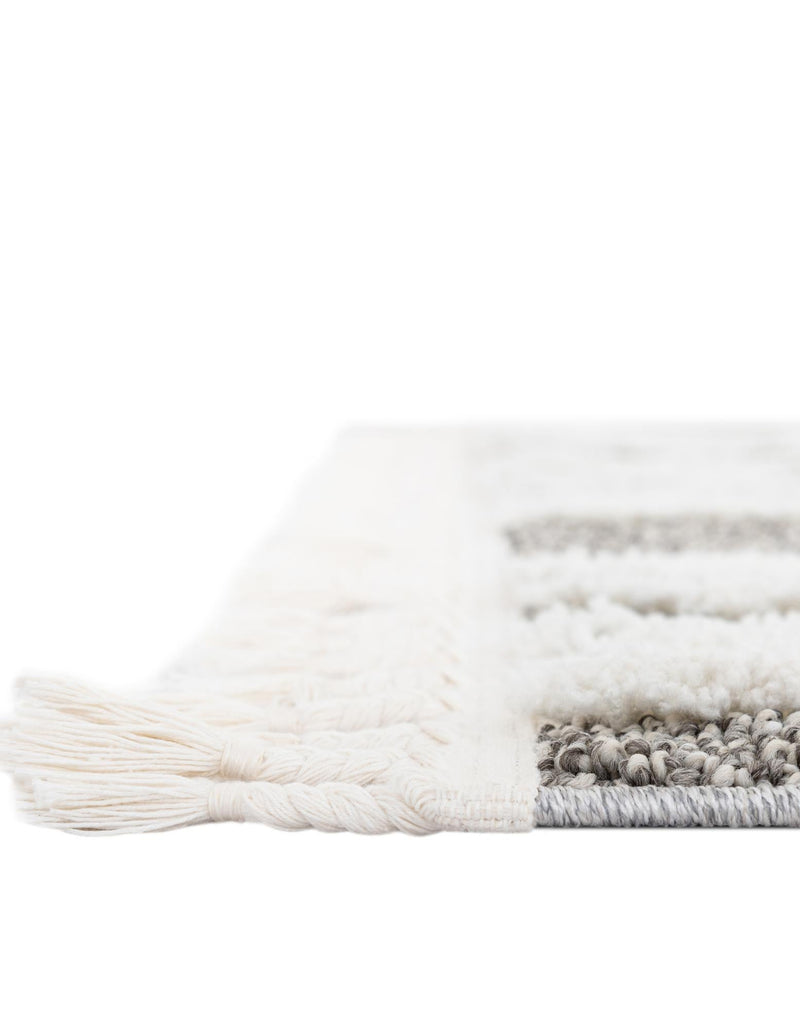 Sahara Chic Collection Area Rug -  Nubia Rectangle Gray  lifestyle 11