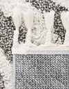 Sahara Chic Collection Area Rug -  Nubia Rectangle Gray  lifestyle 15