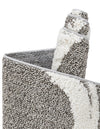 Sahara Chic Collection Area Rug -  Nubia Rectangle Gray  lifestyle 19