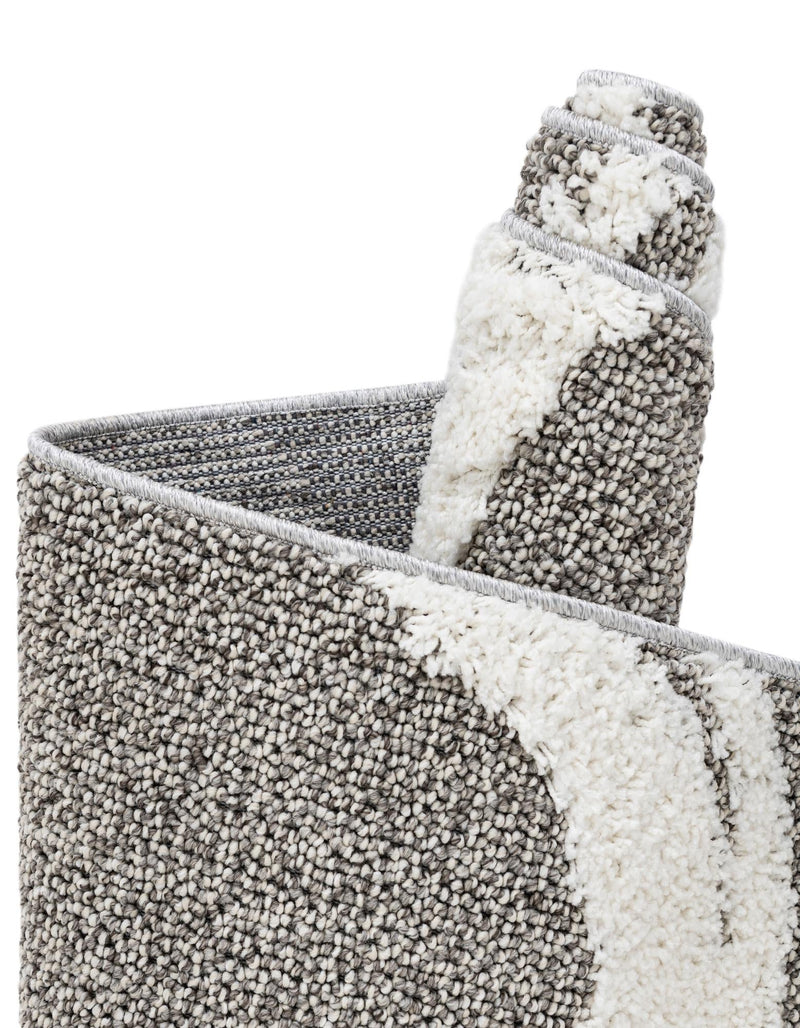 Sahara Chic Collection Area Rug -  Nubia Rectangle Gray  lifestyle 19