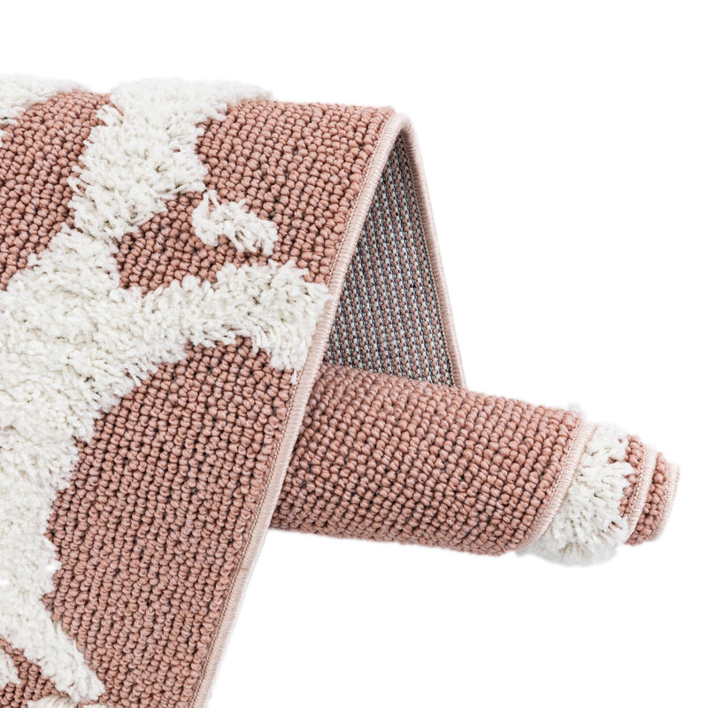Sahara Chic Collection Area Rug -  Nubia Rectangle Pink  lifestyle 20