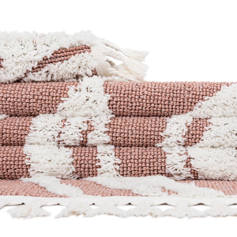 Sahara Chic Collection Area Rug -  Nubia Rectangle Pink  lifestyle 26