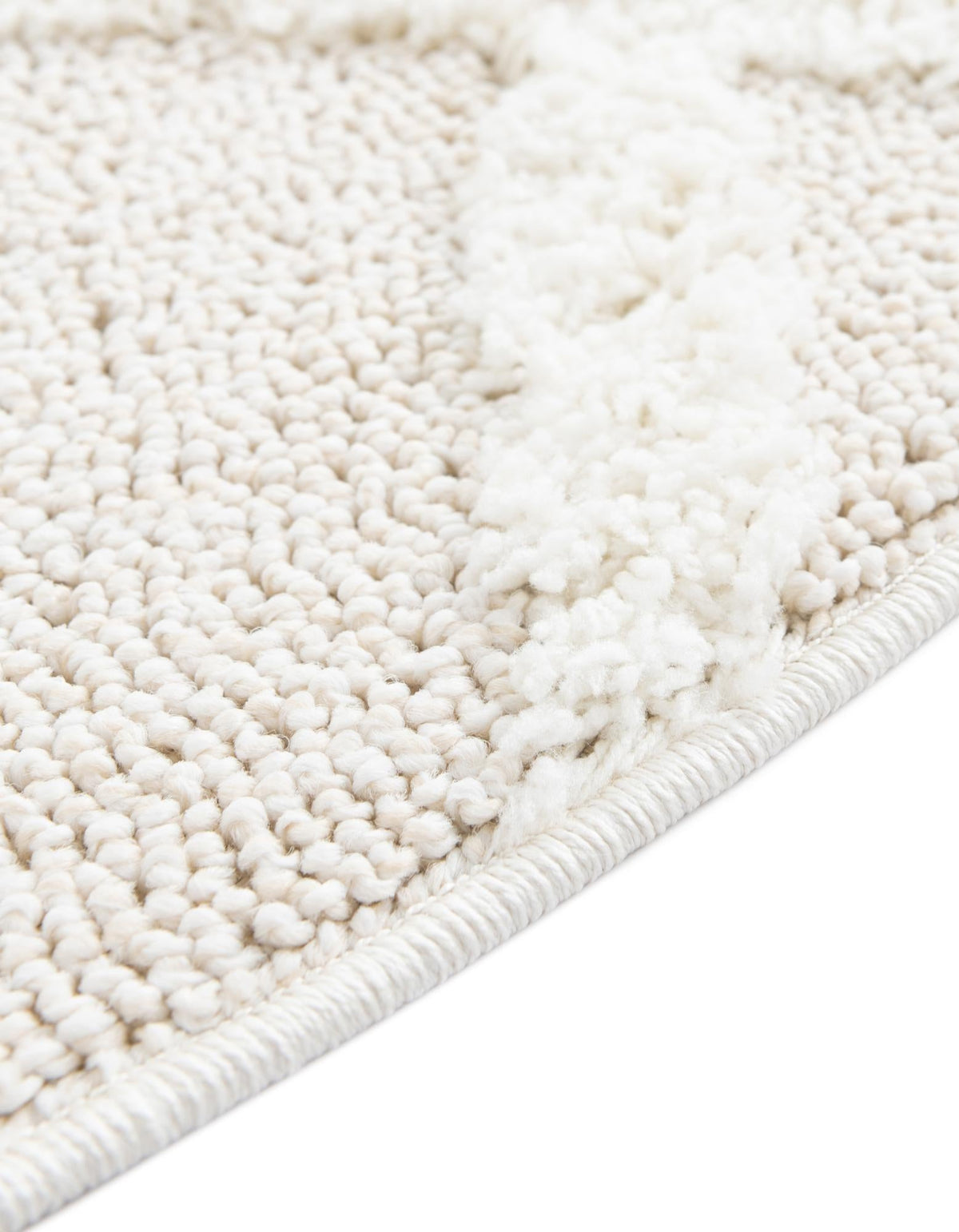 Sahara Chic Collection Area Rug -  Tuareg Round Ivory  lifestyle 89