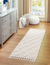 Sahara Chic Collection Area Rug -  Tuareg Runner Ivory  lifestyle 67