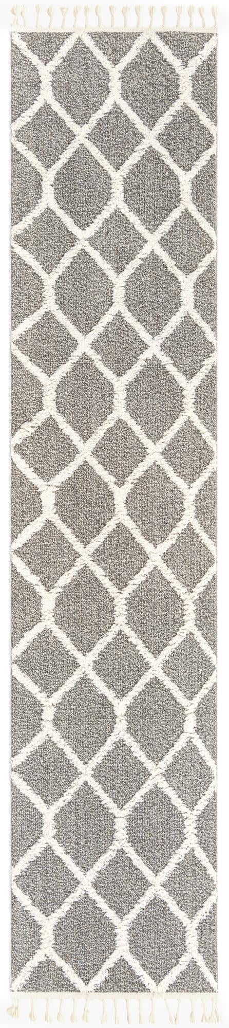 Sahara Chic Collection Area Rug -  Tuareg Runner Gray  lifestyle 104