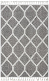 Sahara Chic Collection Area Rug -  Tuareg Rectangle Gray  lifestyle 2