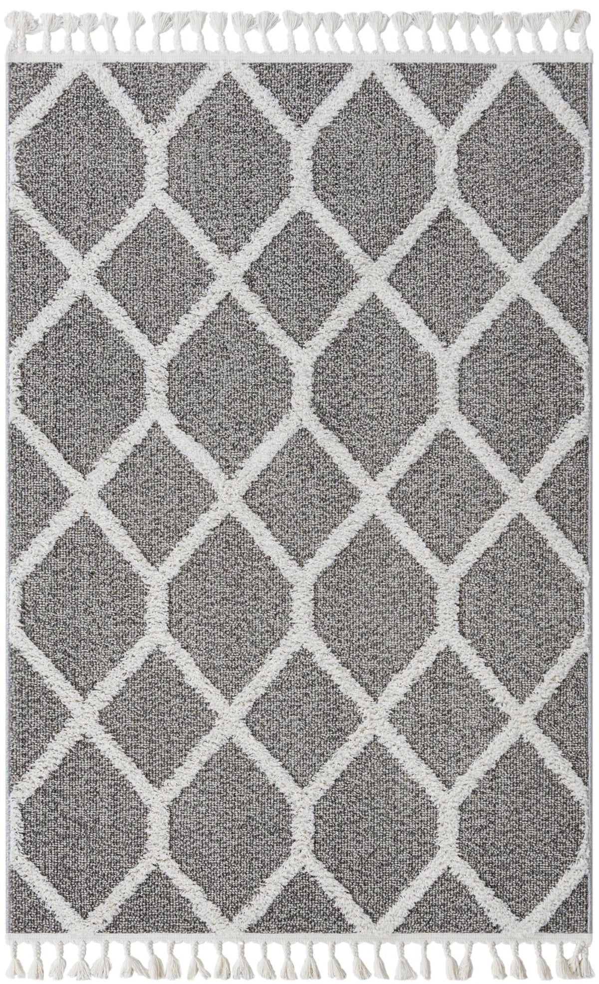 Sahara Chic Collection Area Rug -  Tuareg Rectangle Gray  lifestyle 2