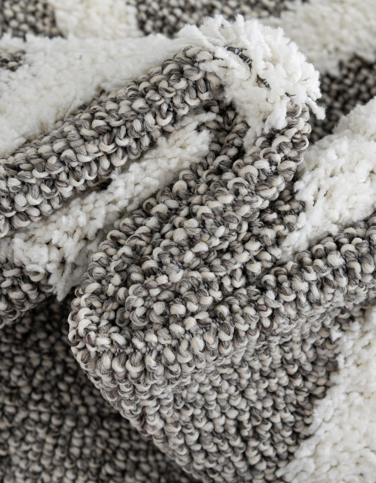 Sahara Chic Collection Area Rug -  Tuareg Rectangle Gray  lifestyle 20