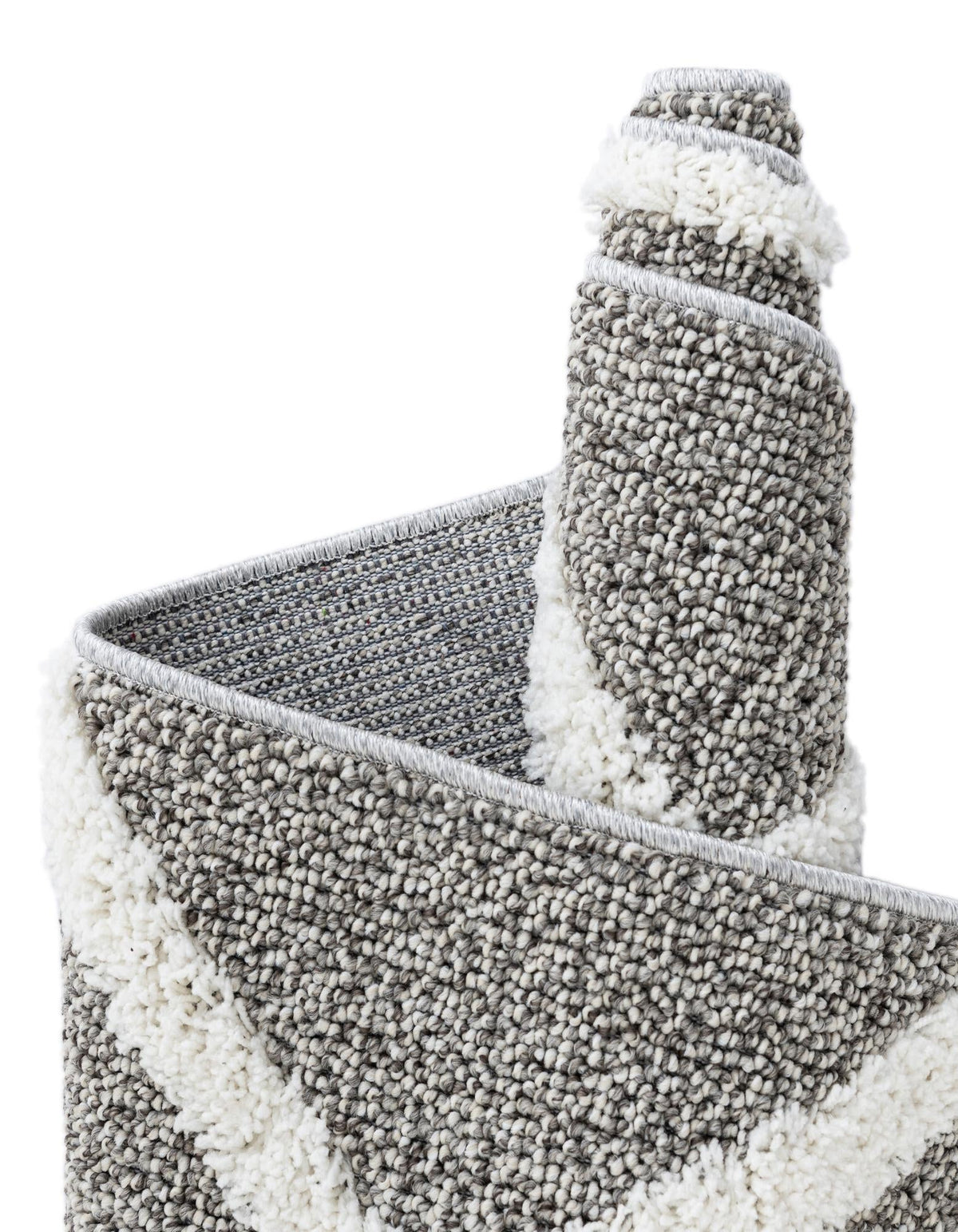 Sahara Chic Collection Area Rug -  Tuareg Rectangle Gray  lifestyle 29