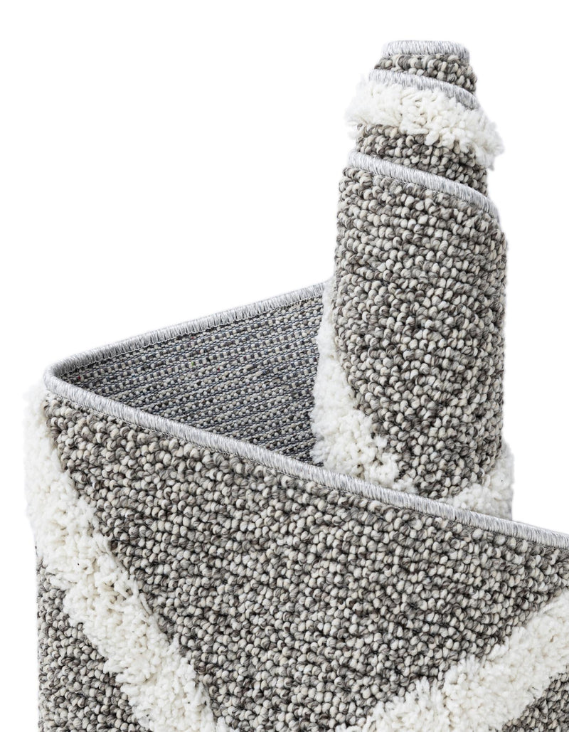Sahara Chic Collection Area Rug -  Tuareg Rectangle Gray  lifestyle 29