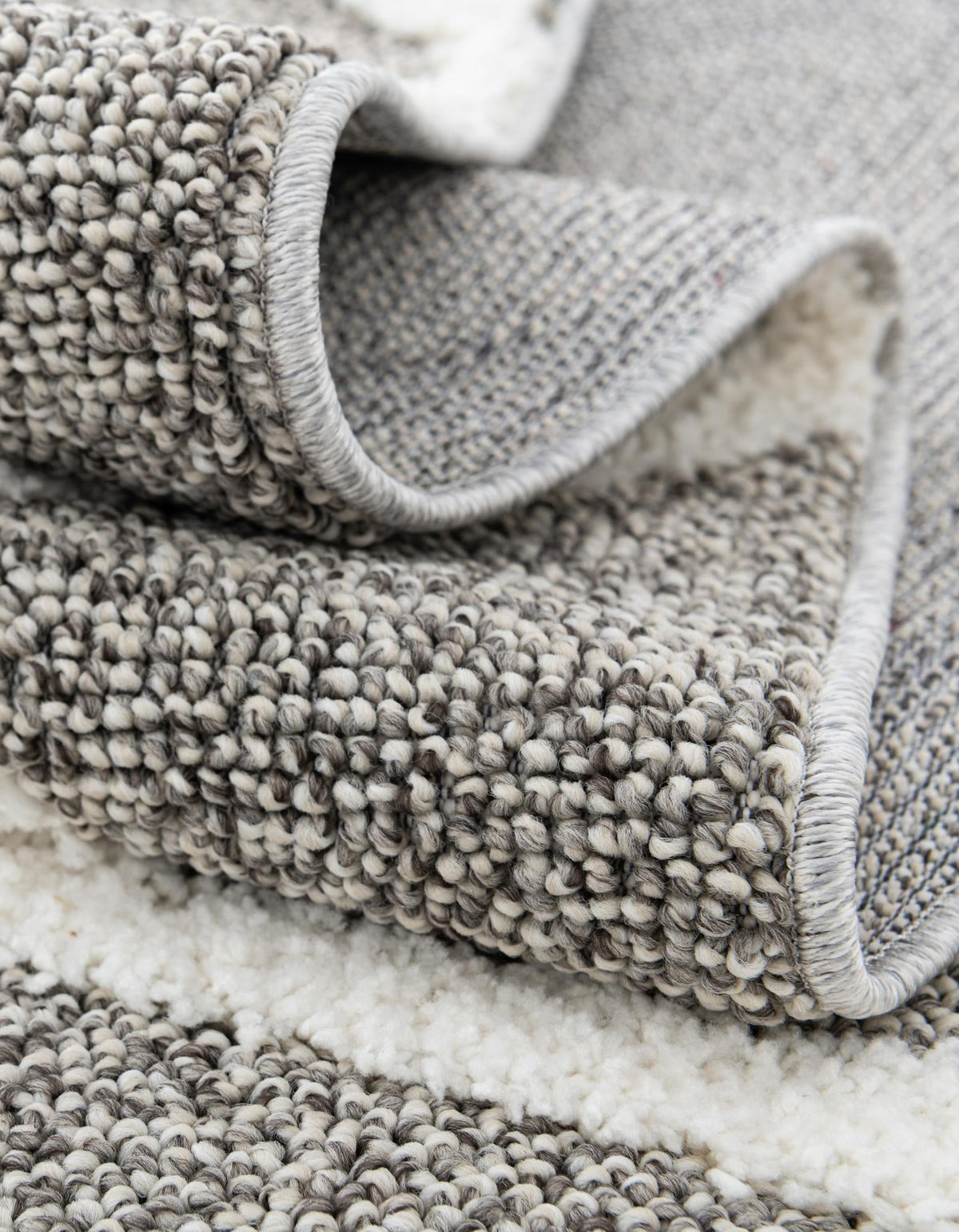 Sahara Chic Collection Area Rug -  Tuareg Rectangle Gray  lifestyle 35