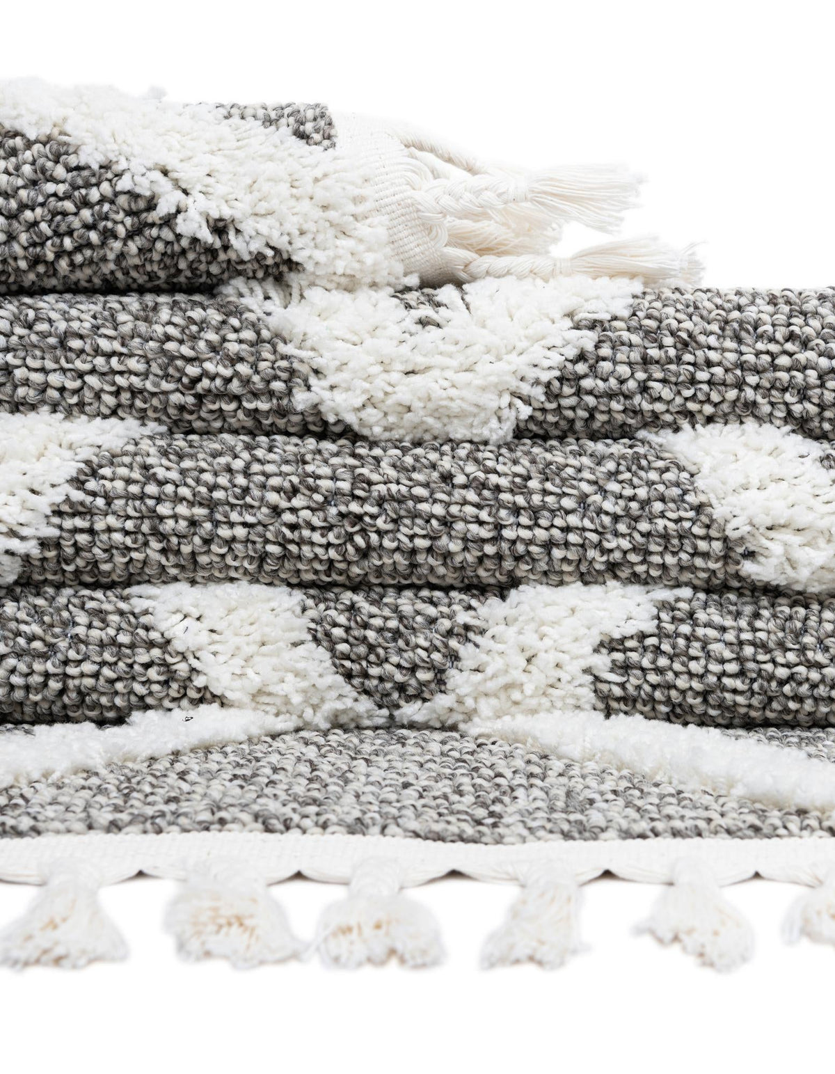 Sahara Chic Collection Area Rug -  Tuareg Rectangle Gray  lifestyle 38