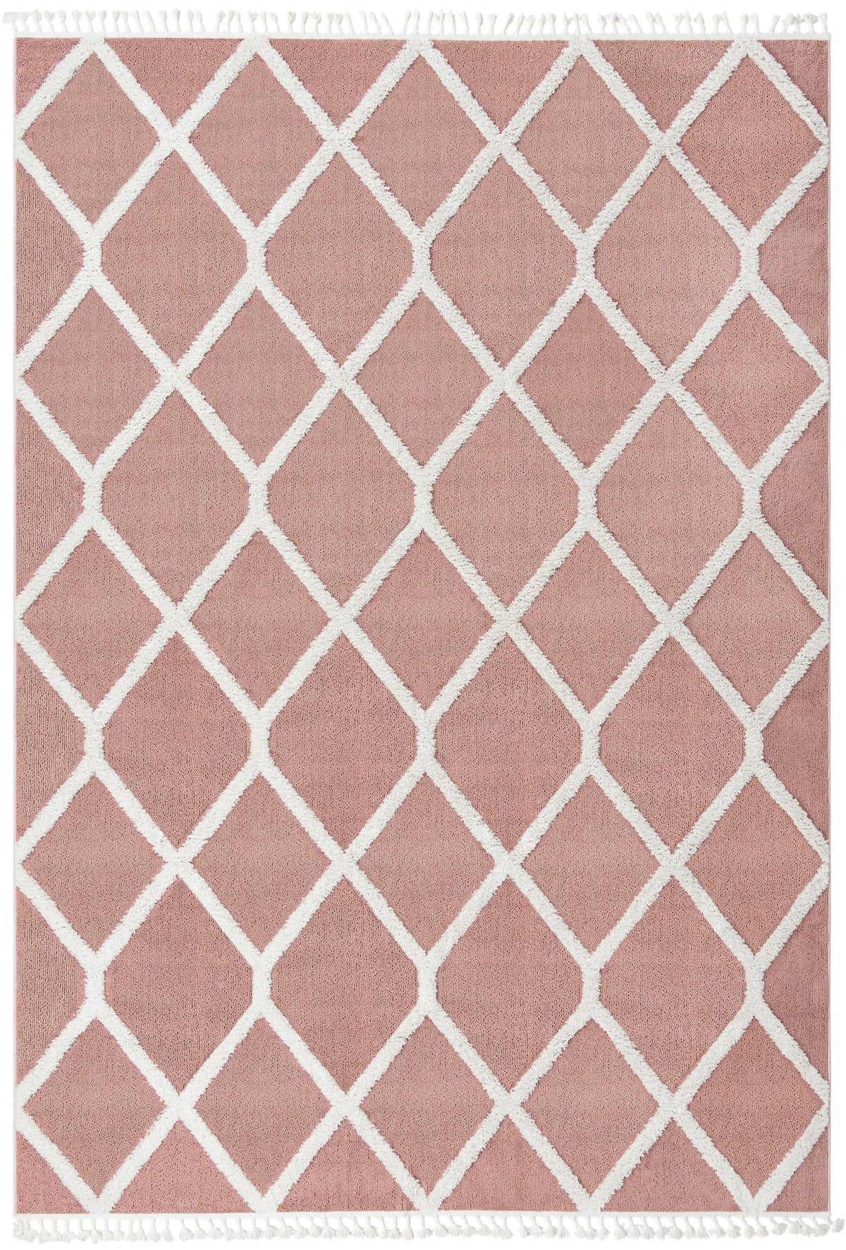 Sahara Chic Collection Area Rug -  Tuareg Rectangle Pink Main