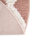 Sahara Chic Collection Area Rug -  Tuareg Round Pink  lifestyle 96
