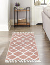 Sahara Chic Collection Area Rug -  Tuareg Runner Pink  lifestyle 55