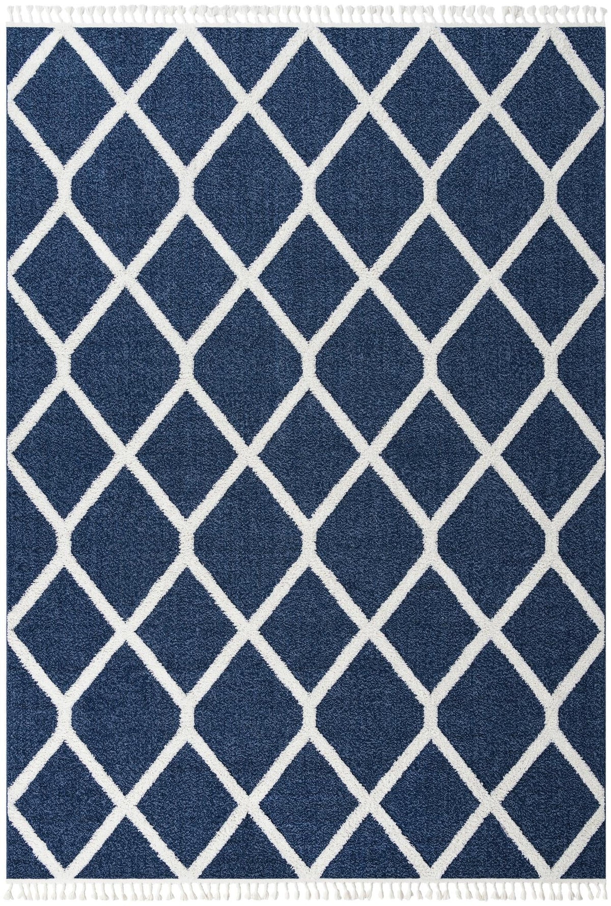 Sahara Chic Collection Area Rug -  Tuareg Rectangle Blue  lifestyle 5