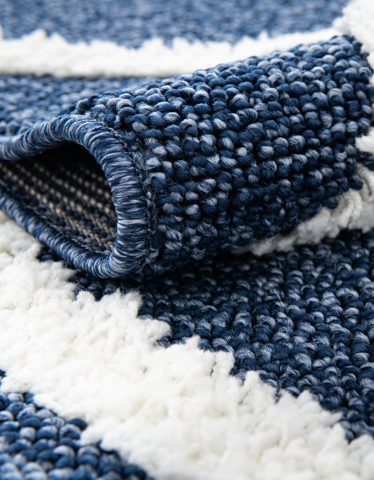 Sahara Chic Collection Area Rug -  Tuareg Rectangle Blue  lifestyle 15