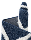 Sahara Chic Collection Area Rug -  Tuareg Rectangle Blue  lifestyle 30