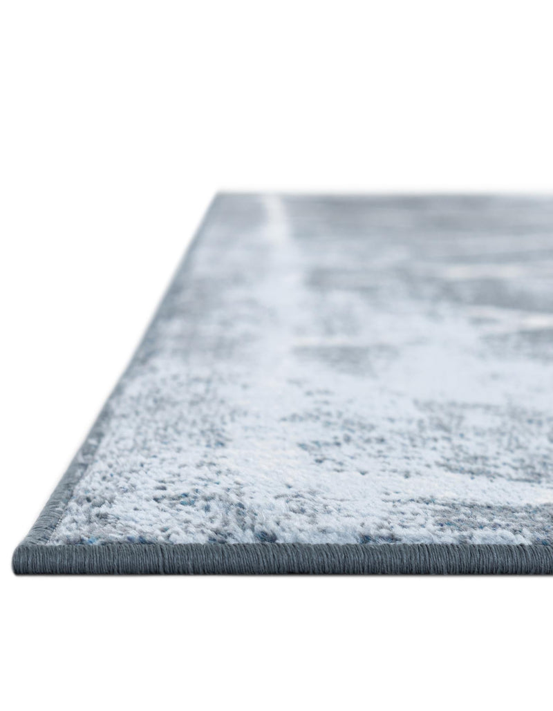 Aegean Elegance Washables Collection Area Rug - Santorini Rectangle Navy Blue  lifestyle 11