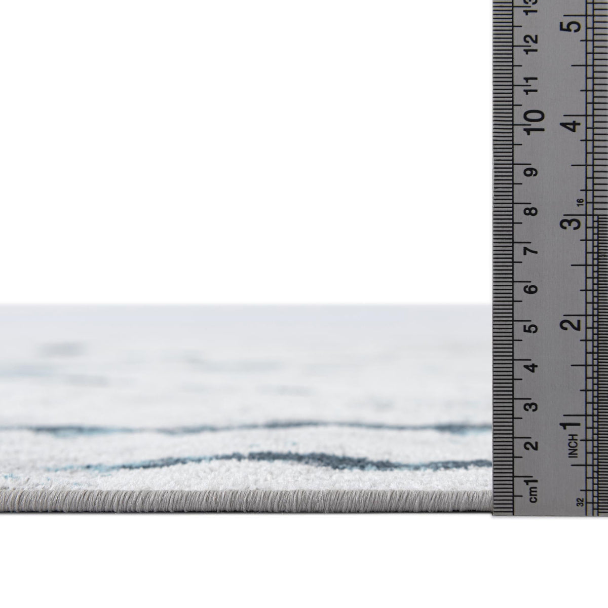Aegean Elegance Washables Collection Area Rug - Santorini Rectangle Ivory Gray  lifestyle 8