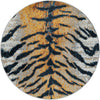 Aegean Elegance Washables Collection Area Rug -  Milos Round Light Brown  lifestyle 17