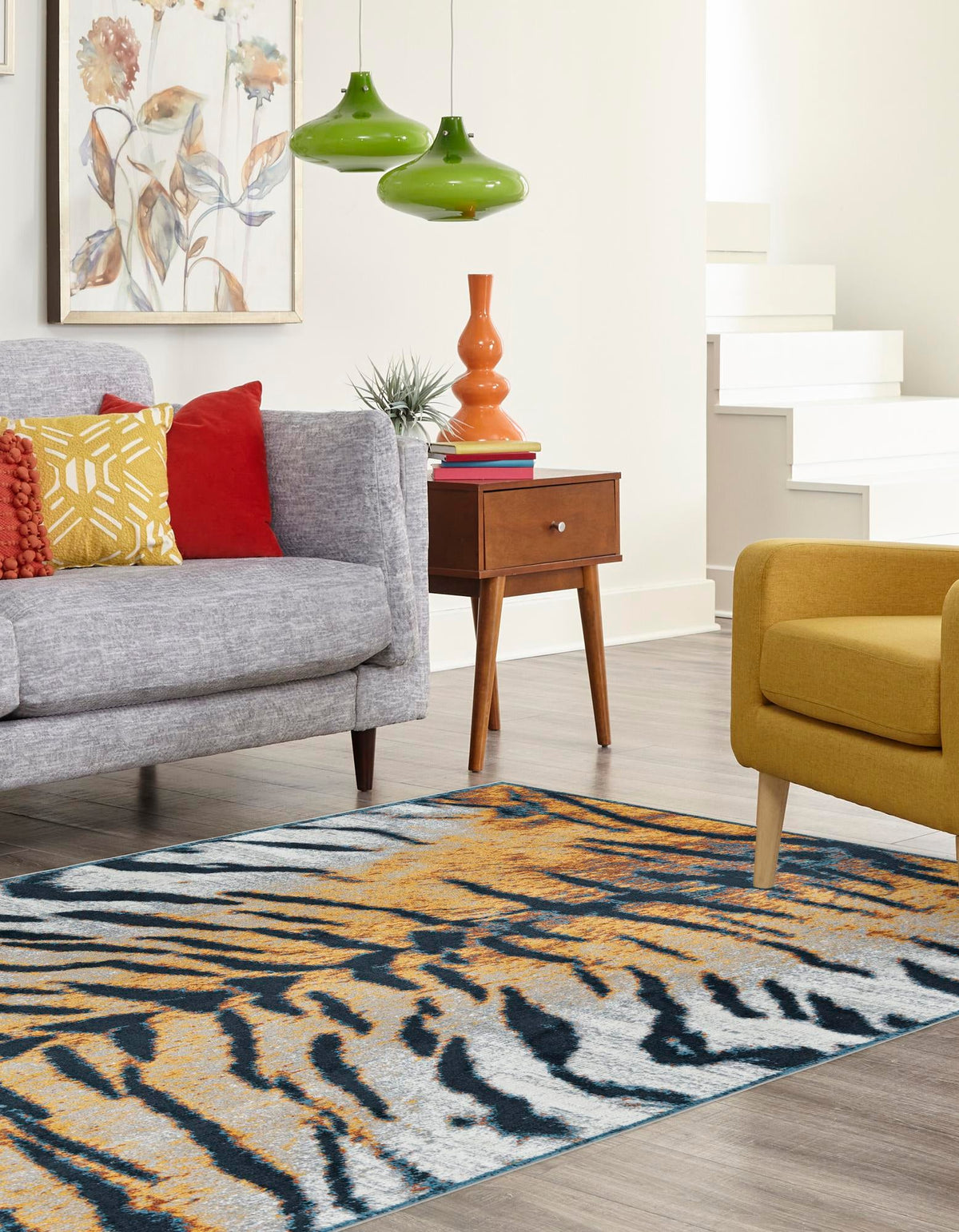 Aegean Elegance Washables Collection Area Rug -  Milos Rectangle Light Brown  lifestyle 3