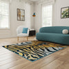 Aegean Elegance Washables Collection Area Rug -  Milos Square Light Brown  lifestyle 62