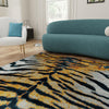 Aegean Elegance Washables Collection Area Rug -  Milos Square Light Brown  lifestyle 63