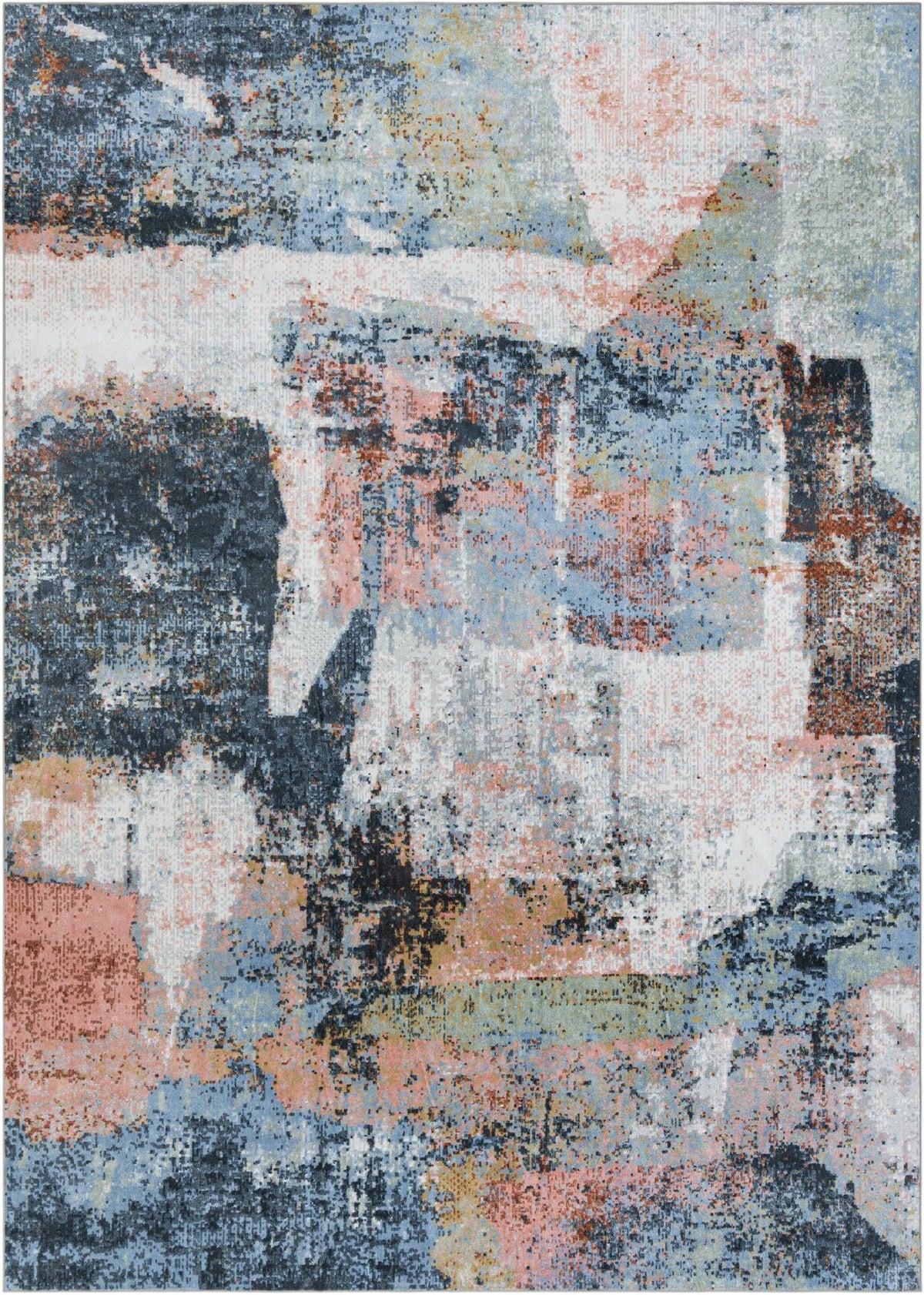 Aegean Elegance Washables Collection Area Rug -  Hydra Rectangle Multi Main