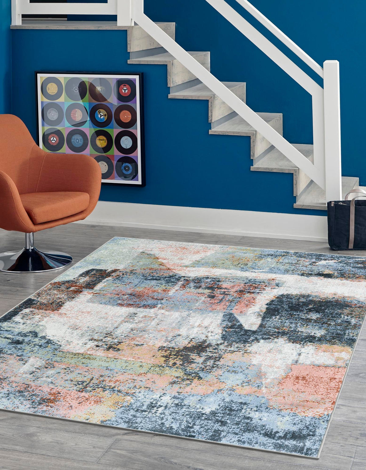 Aegean Elegance Washables Collection Area Rug -  Hydra Rectangle Multi  lifestyle 3