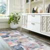 Aegean Elegance Washables Collection Area Rug -  Hydra Runner Multi  lifestyle 75