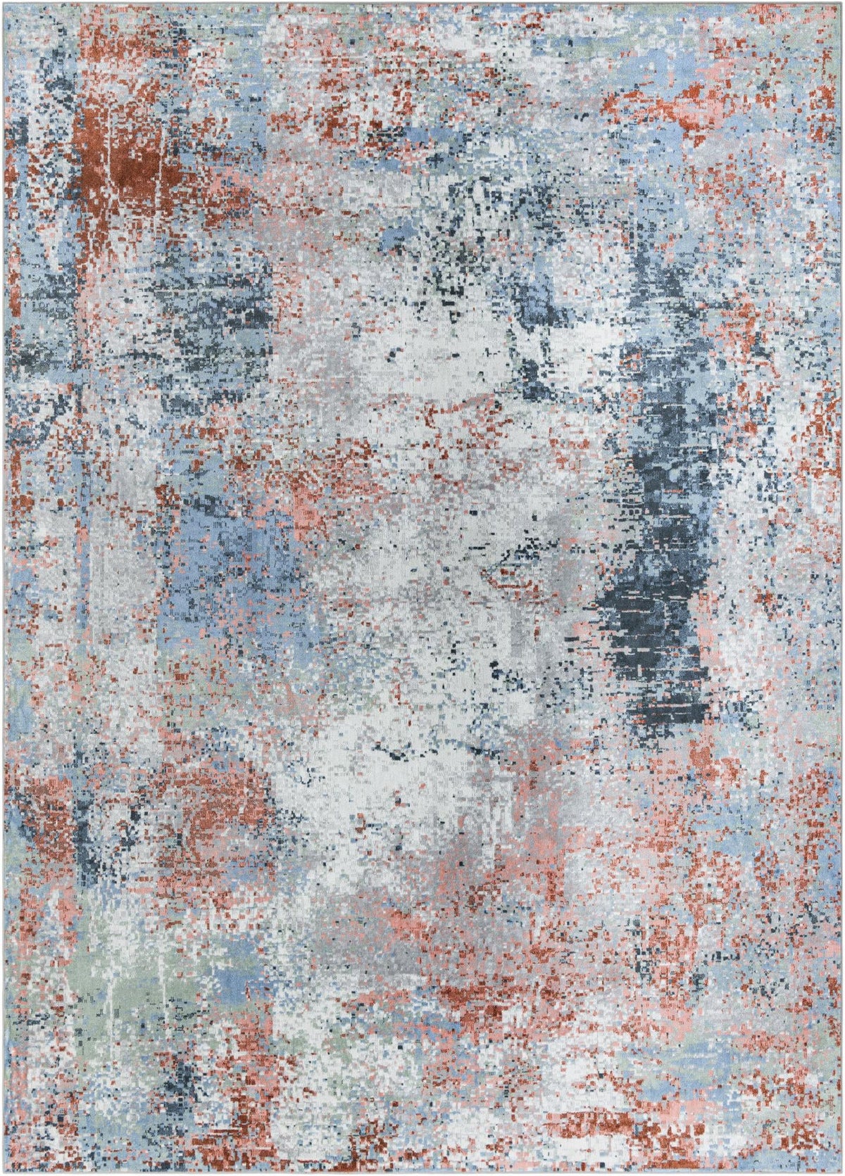 Aegean Elegance Washables Collection Area Rug -  Ithaca Rectangle Multi Main