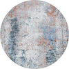 Aegean Elegance Washables Collection Area Rug -  Ithaca Round Multi  lifestyle 19