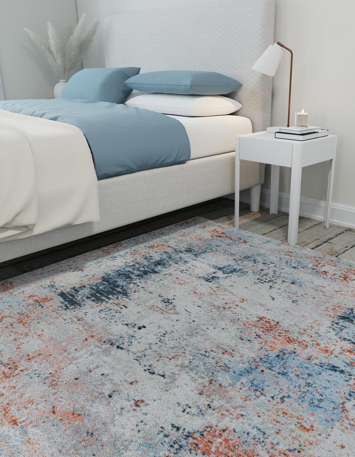 Aegean Elegance Washables Collection Area Rug -  Ithaca Square Multi  lifestyle 25