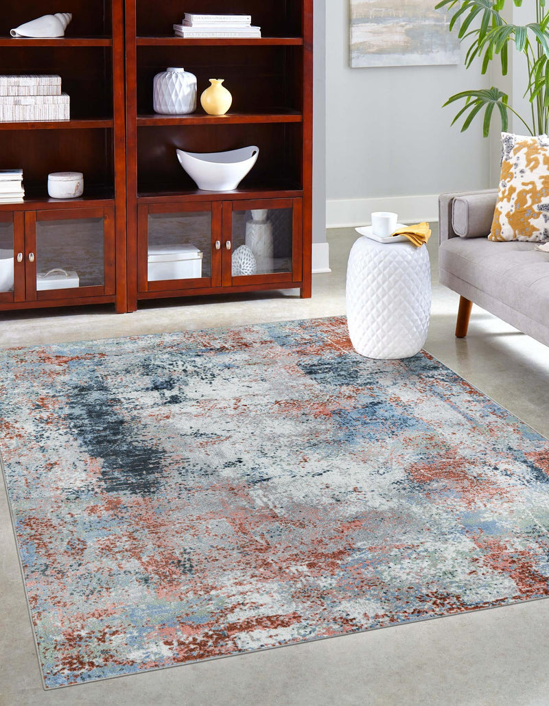Aegean Elegance Washables Collection Area Rug -  Ithaca Rectangle Multi  lifestyle 2