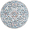 Aegean Elegance Washables Collection Area Rug -  Patmos Round Ivory  lifestyle 19