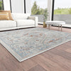 Aegean Elegance Washables Collection Area Rug -  Patmos Square Ivory  lifestyle 62