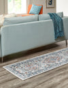 Aegean Elegance Washables Collection Area Rug -  Patmos Runner Ivory  lifestyle 22