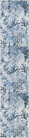 Aegean Elegance Washables Collection Area Rug -  Andros Runner Gray Navy Green  lifestyle 16
