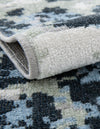 Aegean Elegance Washables Collection Area Rug -  Andros Rectangle Gray Navy Green  lifestyle 5