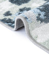 Aegean Elegance Washables Collection Area Rug -  Andros Rectangle Gray Navy Green  lifestyle 9