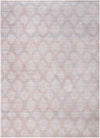 Aegean Elegance Washables Collection Area Rug -  Tinos Rectangle Rose Pink  lifestyle 4
