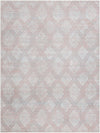 Aegean Elegance Washables Collection Area Rug -  Tinos Rectangle Rose Pink  lifestyle 3