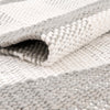Sustainable Grid Indoor-Outdoor Oasis Collection Area Rug - Savannah Rectangle Gray  lifestyle 39