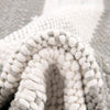 Sustainable Grid Indoor-Outdoor Oasis Collection Area Rug - Savannah Rectangle Gray  lifestyle 45