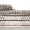 Sustainable Grid Indoor-Outdoor Oasis Collection Area Rug - Savannah Rectangle Gray  lifestyle 63