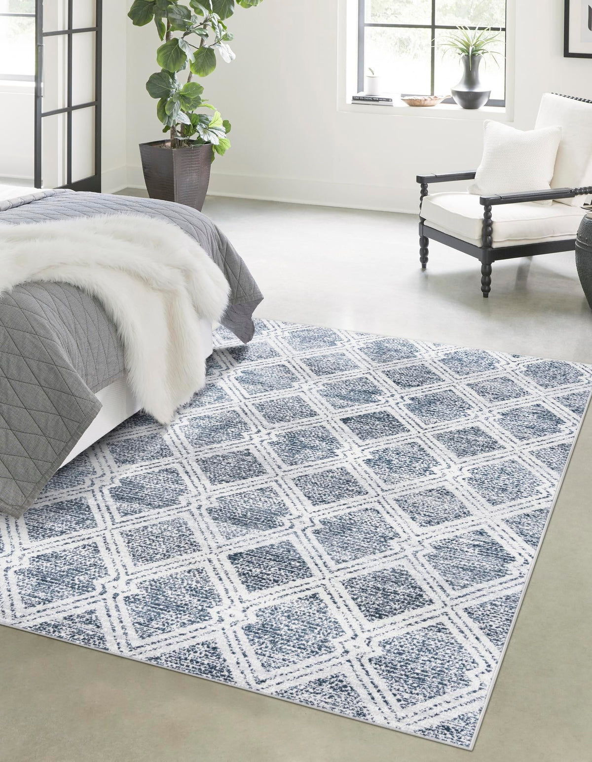 Aegean Elegance Washables Collection Area Rug -  Tinos Rectangle Ivory  lifestyle 4